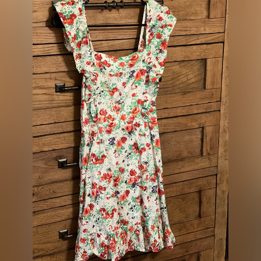 Floral spring dress